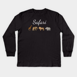 Safari Kids Long Sleeve T-Shirt